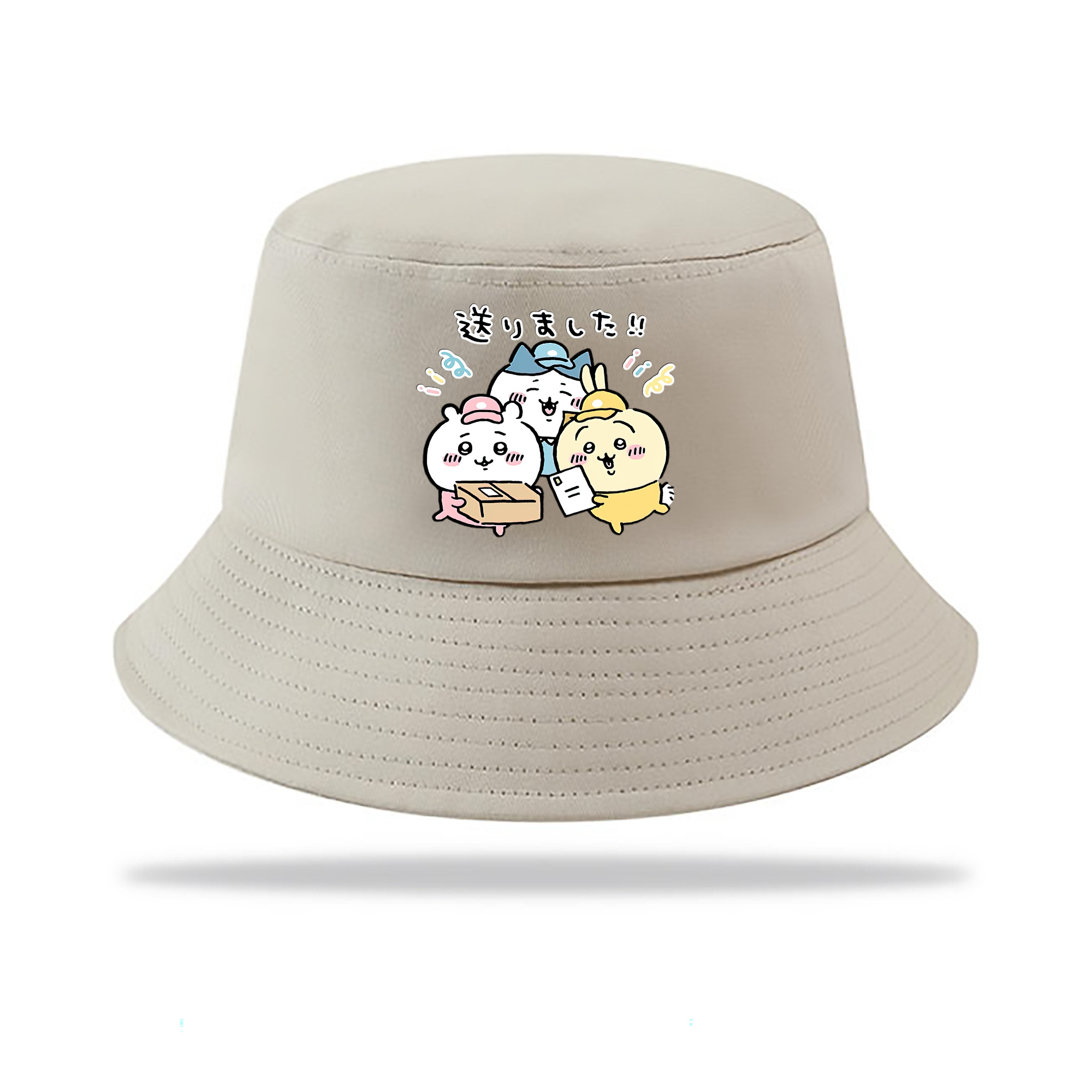（画像用） ちいかわ ハチワレ Chii-kawa hachiware アウトドア日除けバケットハット